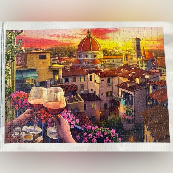 2pack Ravensburger 500 piece puzzles “Cozy Retreat” and “Cozy Wine Terrace” 2022 - Picture 4 of 10